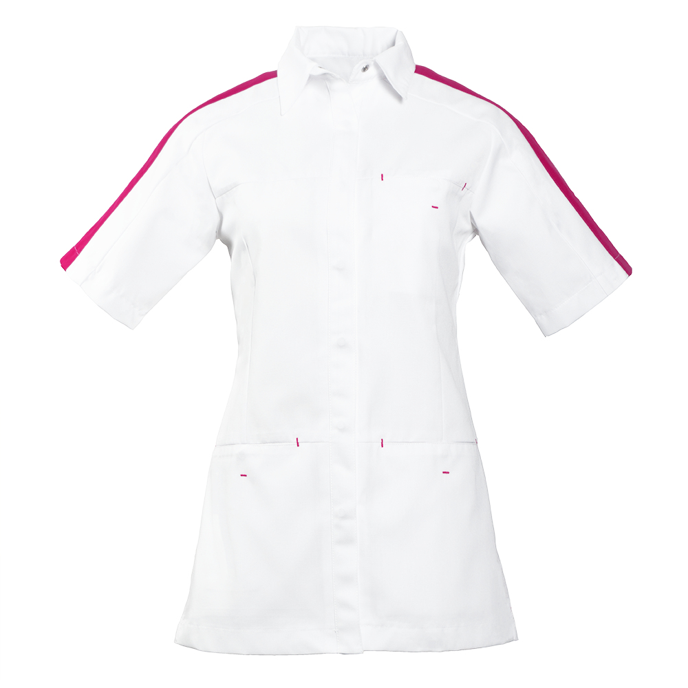 Beau, Chris, wit/fuchsia
